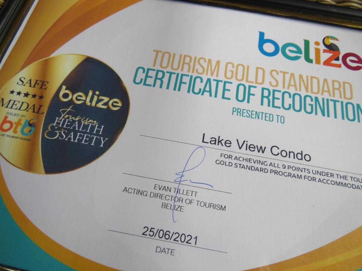 Lake View Condo Cidade de Belize Exterior foto